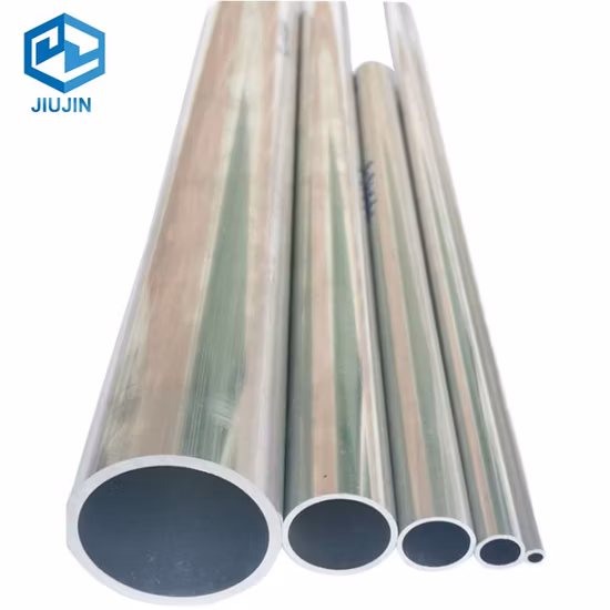 Tubo pneumático personalizado de liga profissional 6063 tubo de alumínio de 38 mm de diâmetro