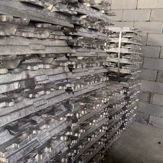 Lingote de alumínio 99,7%/alta pureza 99,7% lingote de alumínio/Lingote de metal de alumínio A7 a preço barato