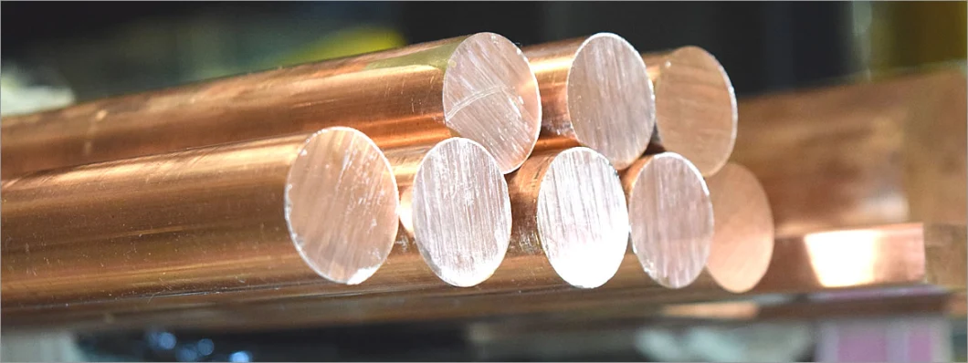 Pure Copper Bar C62400 Aluminum Bronze Brass Rod Round for Alloy Industrial