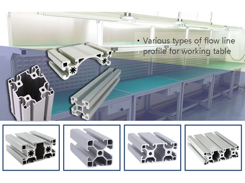 Aluminum Profile Machining Extruded Aluminum Industrial Square Tube