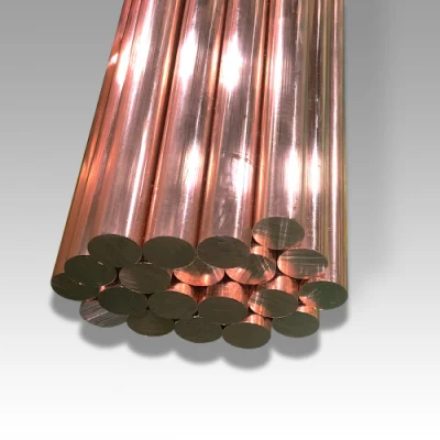 Barra de cobre puro C62400 alumínio bronze latão haste redonda para liga industrial